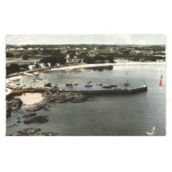 POINTE SAINT-JACQUES: le port vue aérienne 10X15 - très bon état