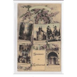 MONTCORNET : souvenir de montcornet (toillée) - tres bon etat