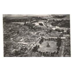 CHATEAUDUN: place du 18 octobre vue aérienne 10x15 - très bon état