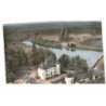 environs de SENONCHES: château et etang de tardais vue aérienne 10x15 - très bon état