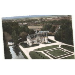 SAINT-SYMPHORIEN: château d'esclimont vue aérienne 10x15 - très bon état