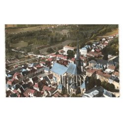 GALLARDON: vue aérienne 10x15 - très bon état