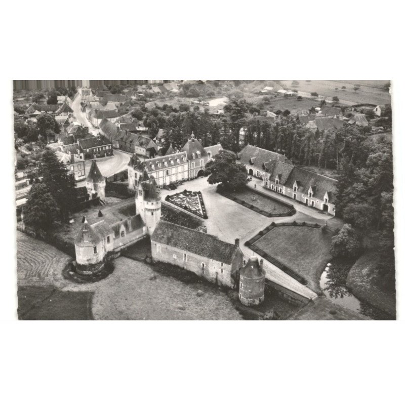 FRAZE: le château: vue aérienne 10x15 - très bon état