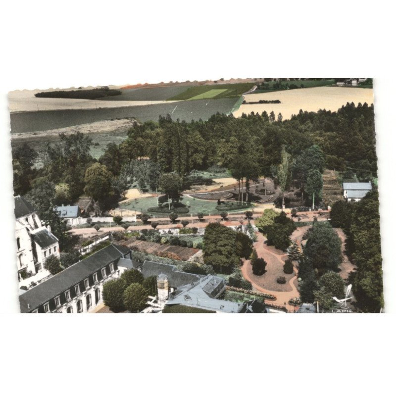 HAM: le parc d'élicourt vue aérienne 10x15 - très bon etat