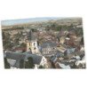 GAMACHES: l'église vue aérienne 10x15 - très bon etat