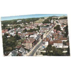 FLIXECOURT: vue générale vue aérienne 10x15 - très bon etat