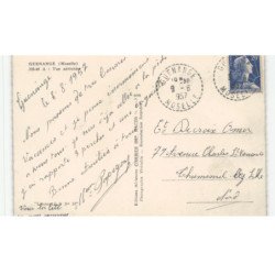 GUENANGE: vue aérienne 10x15 - très bon état