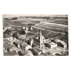 NEUFCHEF: l'église vue aérienne 10X15 - très bon état