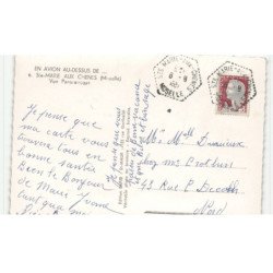 SAINTE-MARIE aux CHENES: vue panoramique vue aérienne 10X15 - très bon état