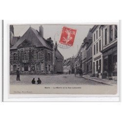 MARIE : la mairie et la rue lalouette - etat