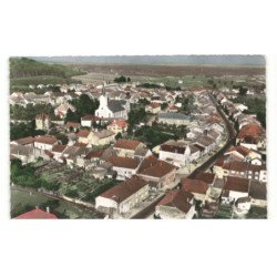 LONGEVILLE-les-SAINT-AVOLD: vue générale vue aérienne 10X15 - très bon état