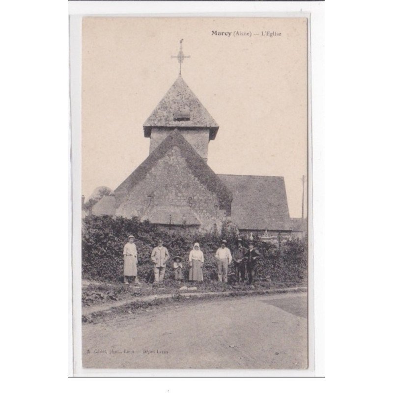 MARCY : l'eglise - tres bon etat