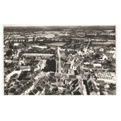 SURZUR: vue générale nord vue aérienne 10X15 - très bon état