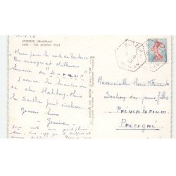 SURZUR: vue générale nord vue aérienne 10X15 - très bon état