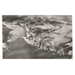 SAUZON: l'entrée du port vue aérienne 10X15 - très bon état