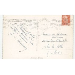 SAUZON: l'entrée du port vue aérienne 10X15 - très bon état