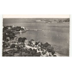 PORT-NAVALO: le port, le phare et l'océan vue aérienne 10X15 - état