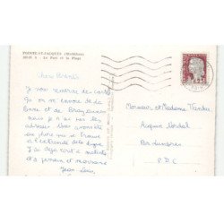 POINTE-SAINT-JACQUES: le port et la plage vue aérienne 10X15 - très bon état