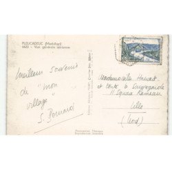 PLEUCADEUC: vue générale vue aérienne 10X15 - très bon état