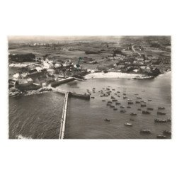 LOMENER-en-PLOEMEUR: vue générale du port vue aérienne 10X15 - très bon état