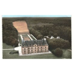 MONTENEUF: château de la grée de callac vue aérienne 10X15 - très bon état