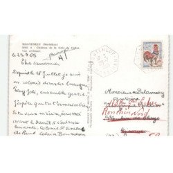 MONTENEUF: château de la grée de callac vue aérienne 10X15 - très bon état