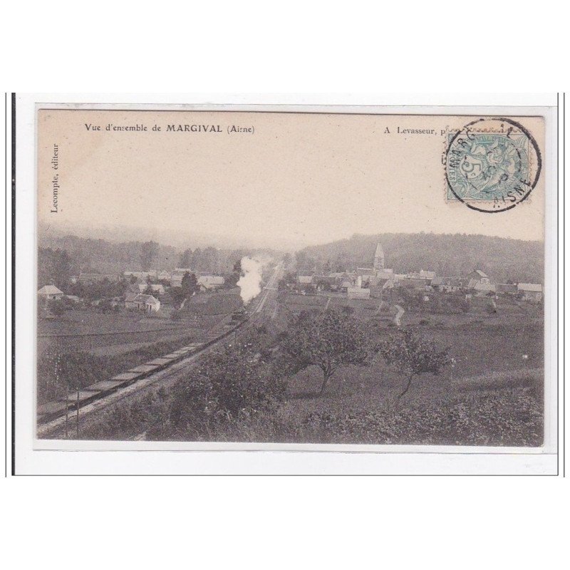 MARGIVAL : vue d'ensemble de margival - tres bon etat