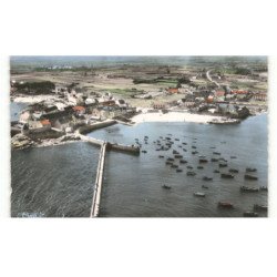 LOMENER-en-PLOEMEUR: vue générale du port vue aérienne 10X15 - très bon état