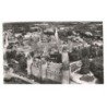 JOSSELIN: le canal, le château et ses jardins, le centre de la ville et l'église vue aérienne 10X15 - très bon état