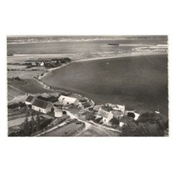 ILE-D'ARZ: kernoël et la plage rudevent vue aérienne 10X15 - très bon état