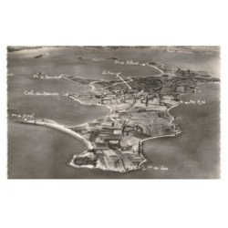 ILE-D'ARZ: vue aérienne 10X15 - très bon état