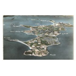ILE-D'ARZ: vue aérienne 10X15 - très bon état