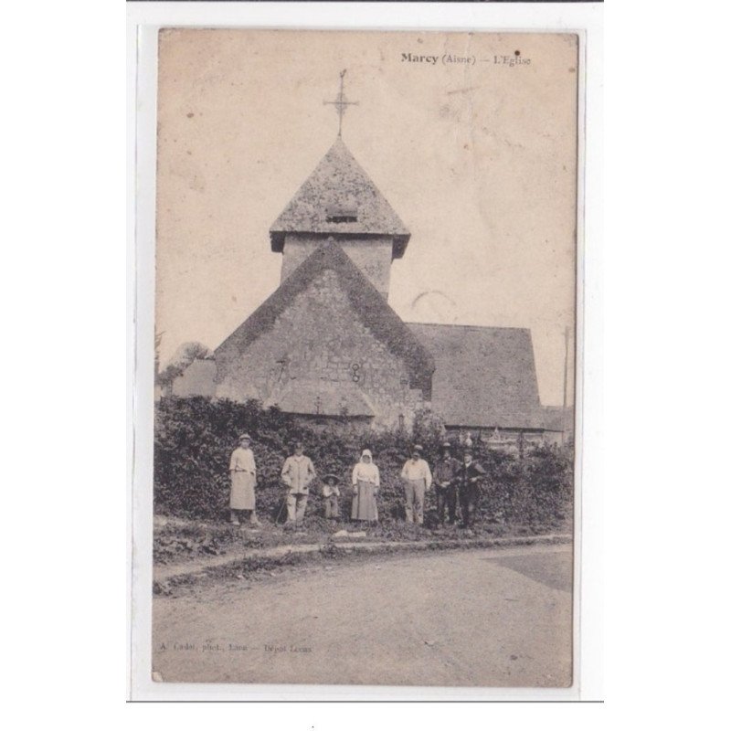 MARCY : l'eglise - etat