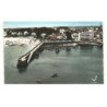 SAINT-PIERRE-QUIBERON: presqu'ile de quiberon, le port vue aérienne 10X15 - très bon état