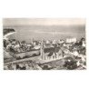SAINT-PIERRE-QUIBERON: l'église et vue générale vue aérienne 10X15 - très bon état