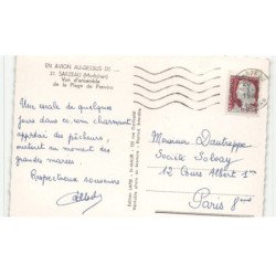 SARZEAU: vue d'ensemble de la plage de penvins vue aérienne 10X15 - très bon état