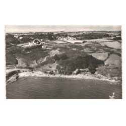 SAINT-GILDAS-de-RUYS: plage de port-maria vue aérienne 10X15 - très bon état