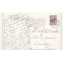 PRESQU'ILE DE RHUYS: camping et port vue aérienne 10X15 - très bon état