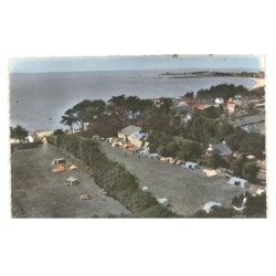 PRESQU'ILE DE RHUYS: le camping vue aérienne 10X15 - très bon état