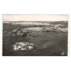 PRESQU'ILE DE QUIBERON: le vivier (la côte sauvage) vue aérienne 10X15 - très bon état