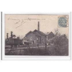 MONTBREHAIN : la gare - tres bon etat
