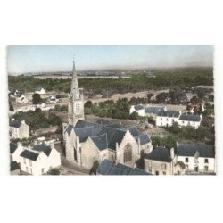 MENDON: l'église vue aérienne 10X15 - très bon état