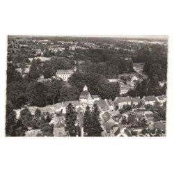 LES FORGES: vue générale vue aérienne 10x15 - très bon état