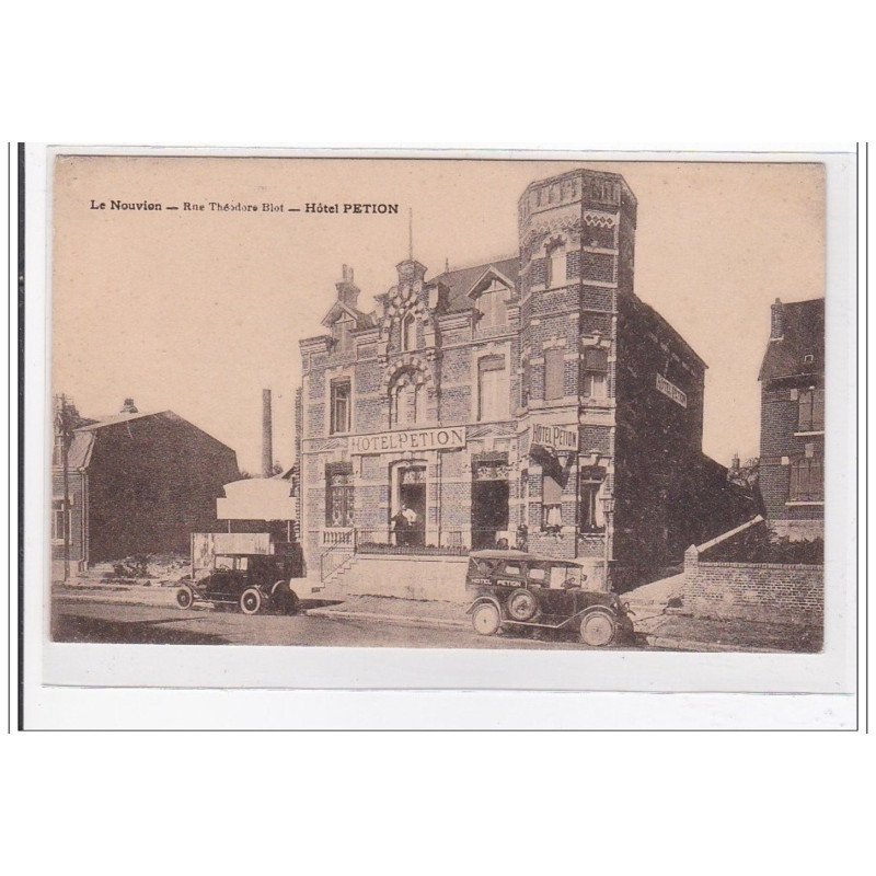 LE NOUVION : rue theodore blot, hotel petion - très bon état