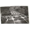 environs de LA LOUPE: château des vaux vue aérienne 10x15 - très bon état