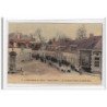 NOTRE-DAME-de-LIESSE : place liebert, la procession allant a la sancta casa (toillée) - tres bon etat