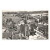 CHAMPROND-en-GATINE: place de l'église vue aérienne 10x15 - très bon état