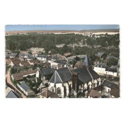 LOEUILLY: l'église vue aérienne 10x15 - très bon etat