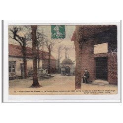 NOTRE-DAME-de-LIESSE : la sancta casa, construite en 1857, modele ste-maison la vierge (toillée) - etat