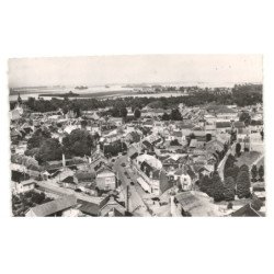 HAM: rue de noyon vue aérienne 10x15 - très bon etat